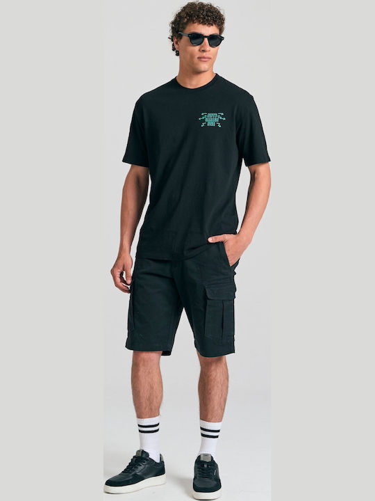 Ανδρική Βερμούδα Cargo Black