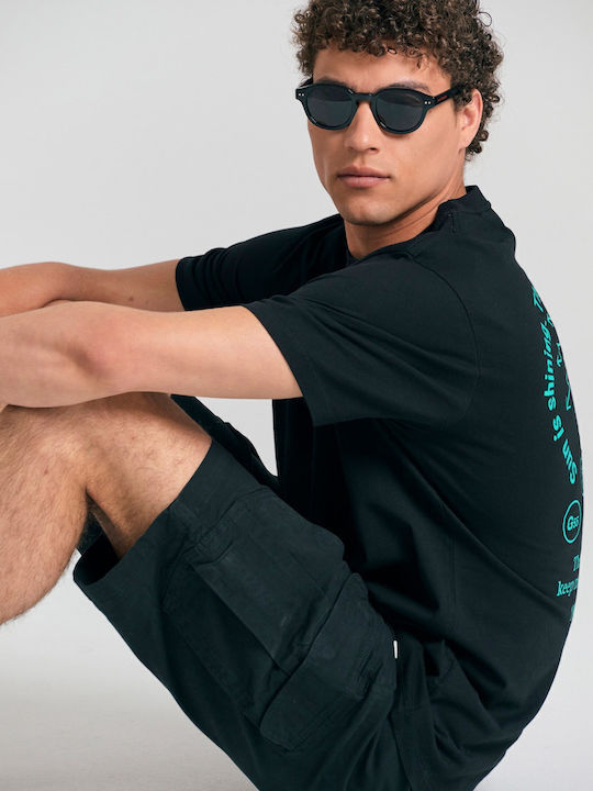 Ανδρική Βερμούδα Cargo Black