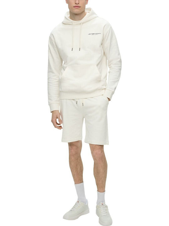 Bermudă Sportivă de Bărbați White