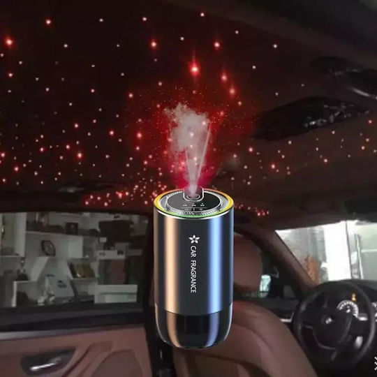 Auto Lufterfrischer Aromatherapie Automatische Induktion Farbige Ambientelichter Größe 120x66mm 50ml Kapazität Abyz