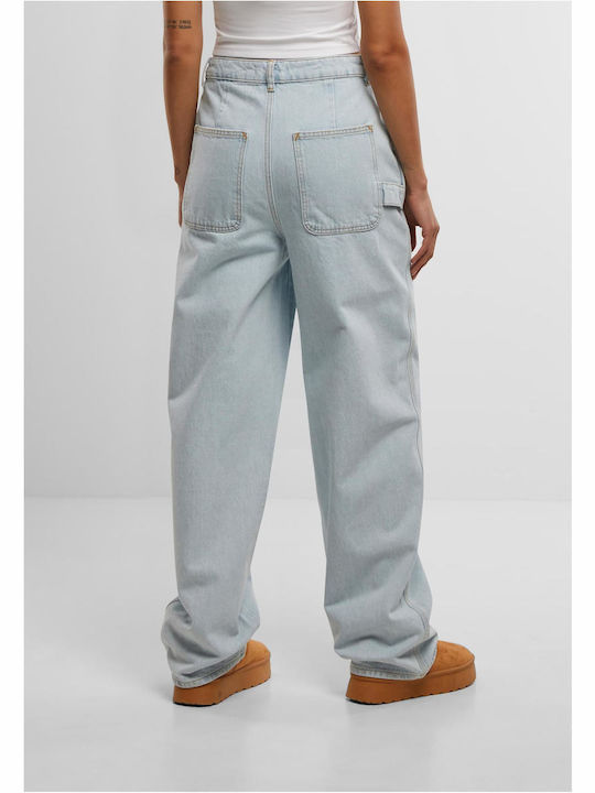 Γυναικείο Jean Παντελόνι σε Ίσια Γραμμή Ice Blue