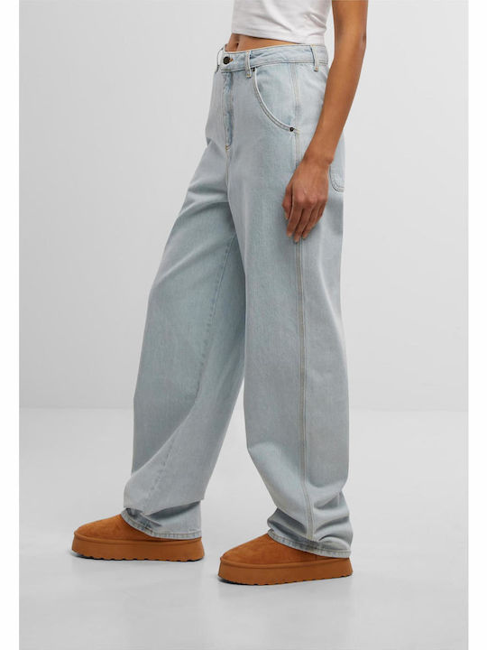 Γυναικείο Jean Παντελόνι σε Ίσια Γραμμή Ice Blue