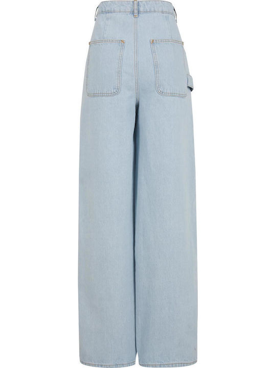 Γυναικείο Jean Παντελόνι σε Ίσια Γραμμή Ice Blue