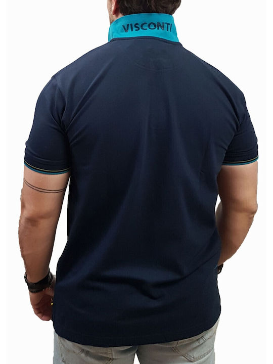 Polo Short Sleeve Blue Blouse