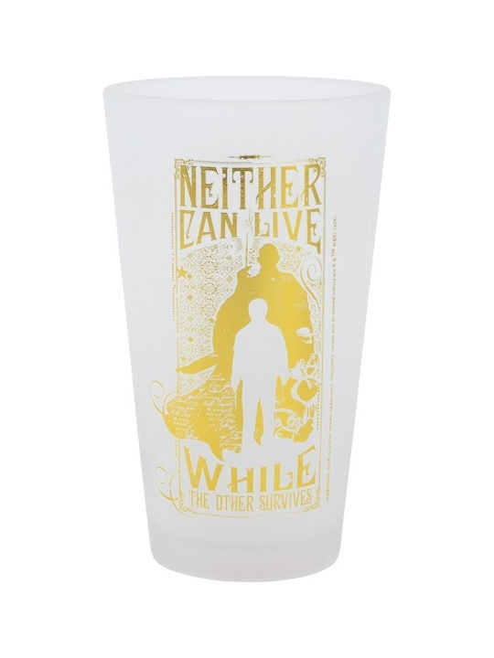 Harry Potter Set Gläser Wasser aus Glas 490ml 2Stück