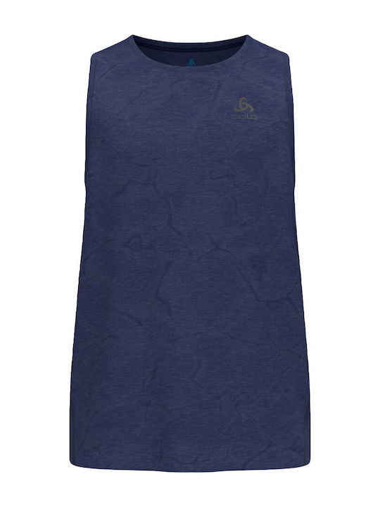 Athletic Men's Blouse Navy Blue