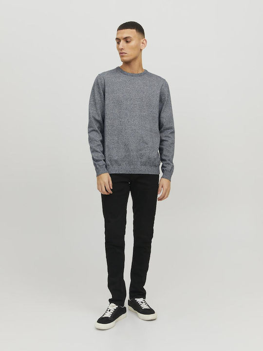 Sweater Long Sleeve Gray / Navy Blazer