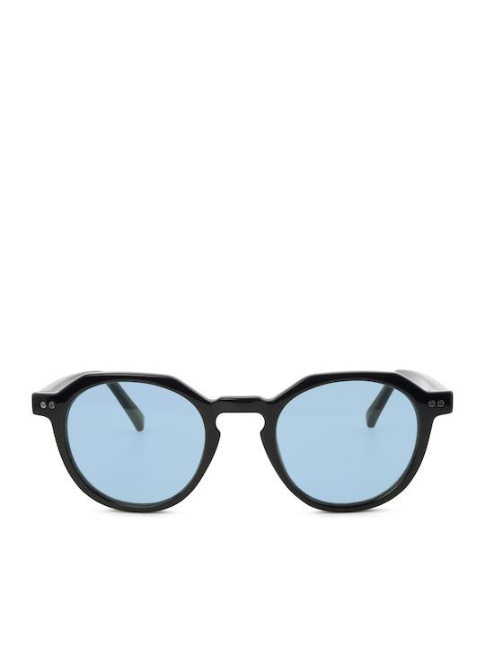 Meller Unisex Γυαλιά Ηλίου με Μαύρο Σκελετό και Μαύρο Φακό CH4-TUTBLUE