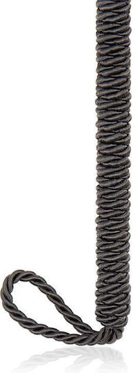 Federkitzler Schleife 25 cm Schwarz