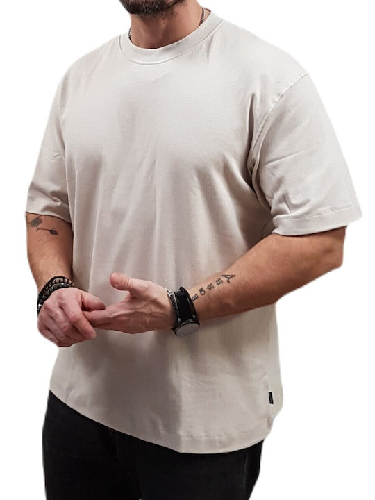 T-shirt Εκρού