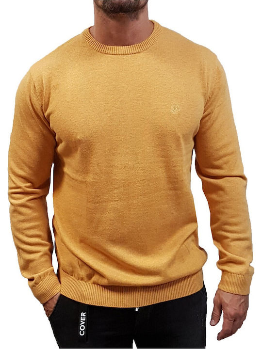 Langarm-Pullover Gelb