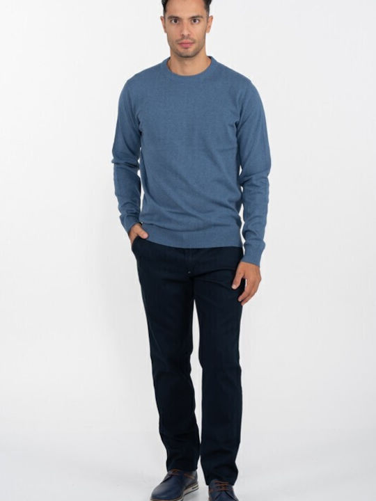 Langarm-Pullover Dark Denim