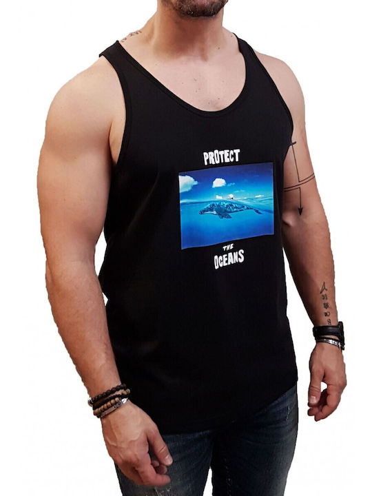 T-shirt Μαύρο