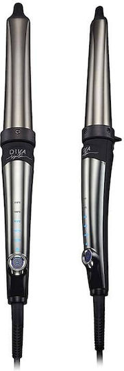 Diva Pro Styling Κωνικό Ψαλίδι Μαλλιών για Μπούκλες 30mm 53W DIVA18