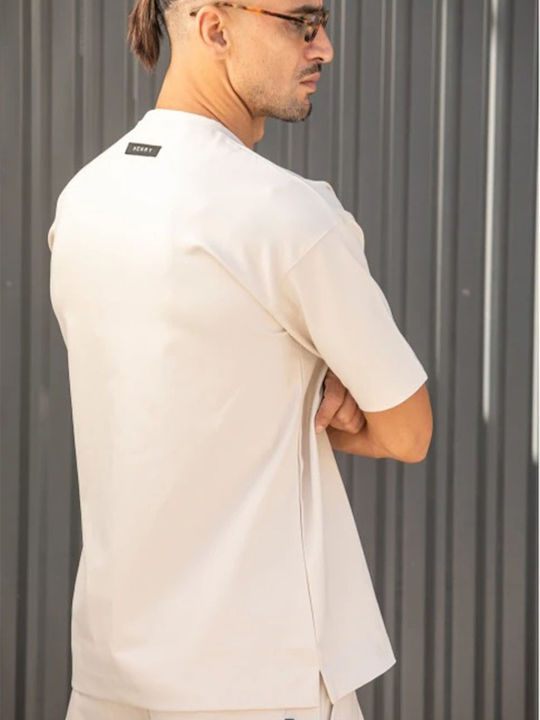T-shirt Dark beige