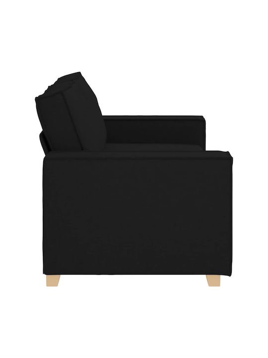 Doppelsitzer Sofa Schwarz 180x78x84cm
