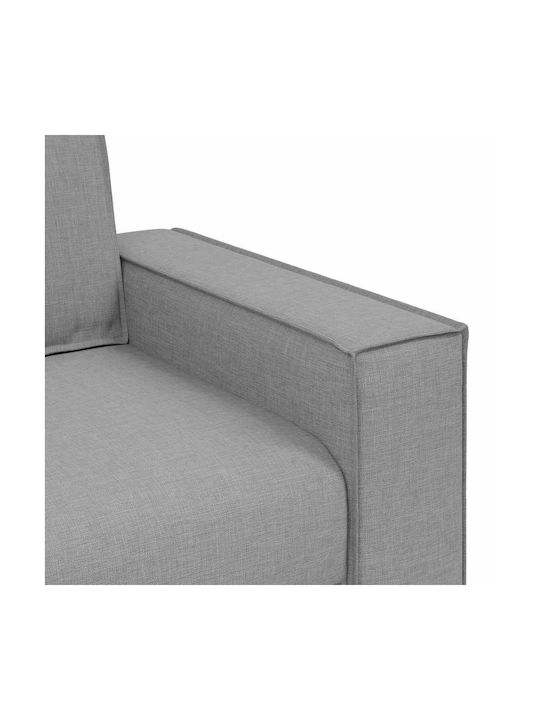Canapea Cu Trei Locuri Gri 220x78x84cm