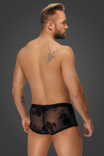 Noir Handmade Short Sexy Ανδρικό Σορτς Μαύρο