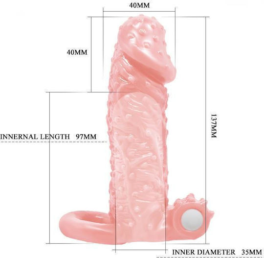 Baile Vibrating Cock Ring Fleisch