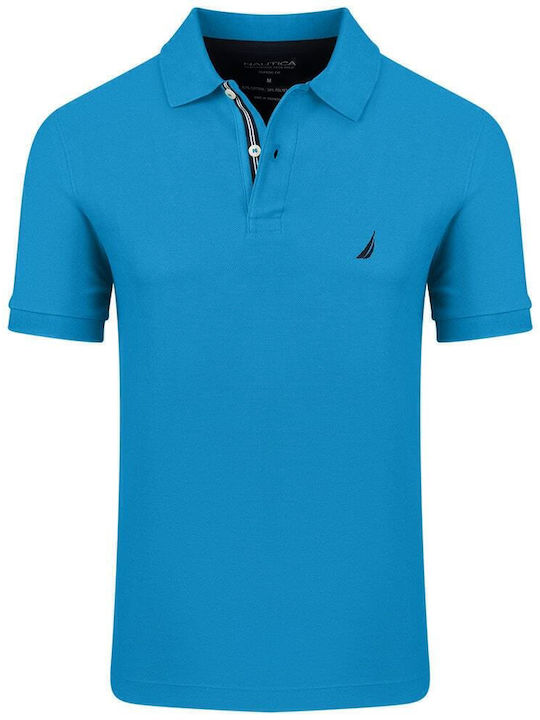 Polo Short Sleeve Light Blue Blouse