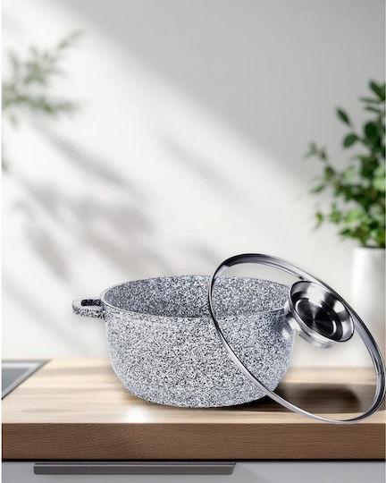 Masterpan Aroma Knob Дълбока Тенджера от Алуминий 5.5л / 26см