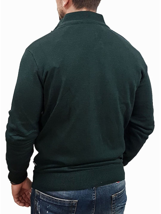 Herren Fleecejacke Grün