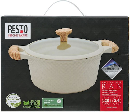 Resto Oală Adâncă Din Oțel Inoxidabil 2.4lt / 20cm