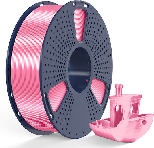 Sunlu Silk PLA+ 3D Printer Filament 1.75mm Ροζ 1kg 1τμχ (Spool)