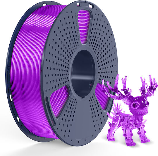 Sunlu PLA+ 3D Drucker Filament 1,75mm Lila 1kg 1 Stück Spule
