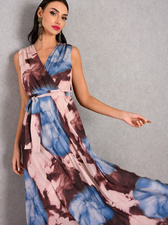 Summer Maxi Dress for Wedding - Christening Brown