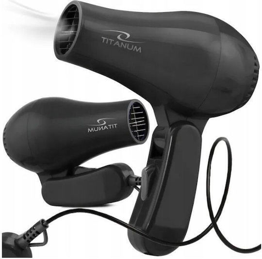 Esperanza Titanium Πιστολάκι Μαλλιών Ταξιδίου 750W TBH003K