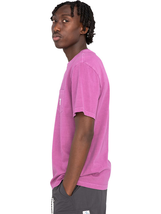 Basic Pocket Pigment Ss Тениска Deep Orchid