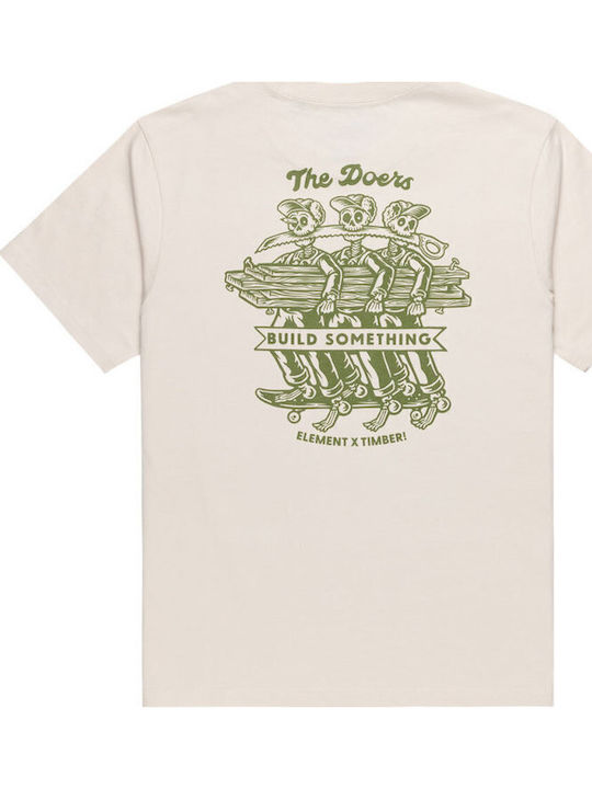 Timber T-shirt Oat Milk