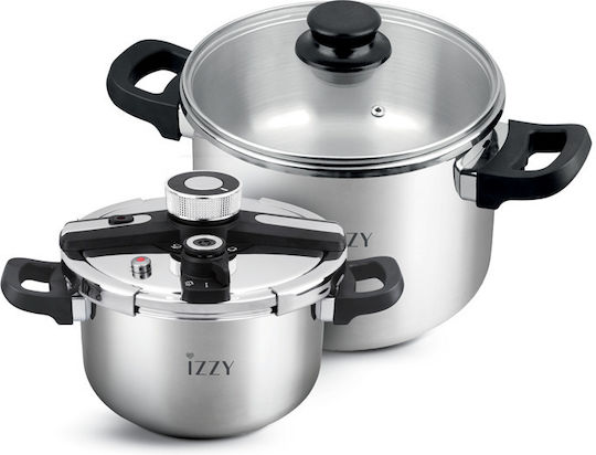 Izzy Gourmet Set Quattro 9lt + 5lt Izzy Gourmet Set Quattro 9lt + 5lt