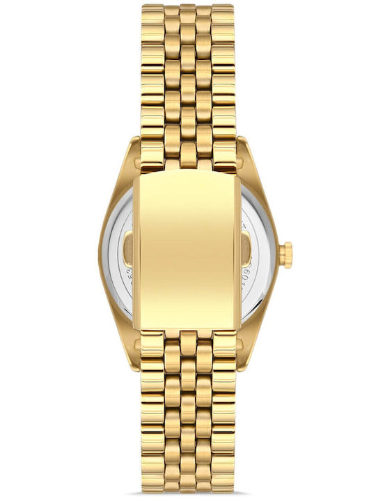 Ferro Uhr Batterie mit Metallarmband