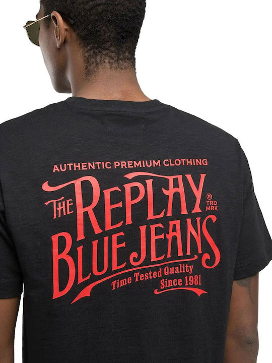 T-shirt Μαυρο