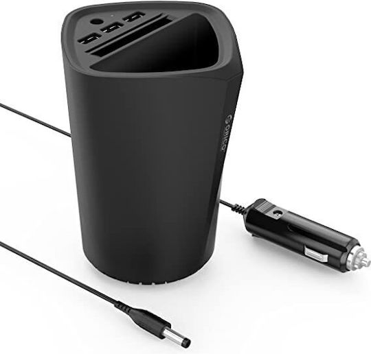 Orico Încărcător Auto 36W Cu Porturi 3xUSB-A Culoare Neagră
