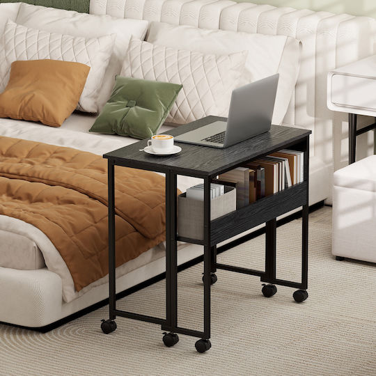 Desk Wooden Black 80x40x75cm