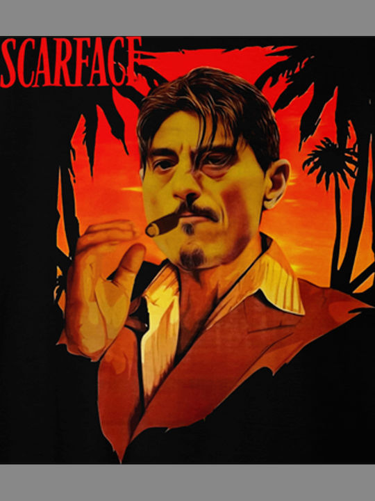 Scarface Dpg7000 Dpg Унисекс T-shirt Памучна Черна Scarface Dpg7000 Dpg Унисекс T-shirt Памучна Черна