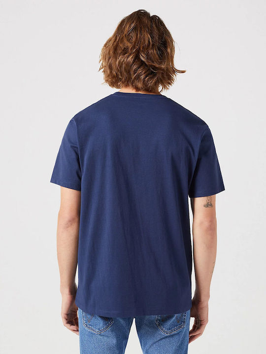 Sign Off T-Shirt Dark Blue