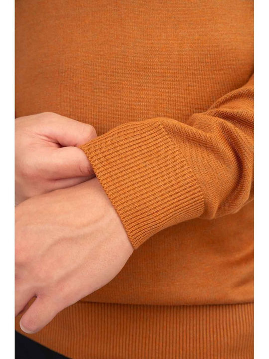 Πουλόβερ Μακρυμάνικο Caramel Melange