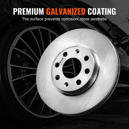 Vevor Front Ceramic Brake Rotor Pad Kit Vauxhall Adam Corsa D Box Hatchback