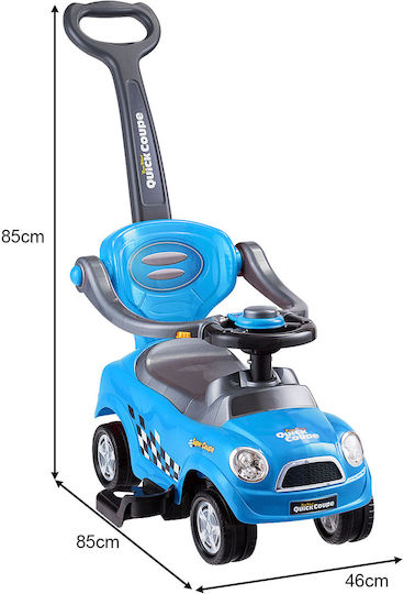 Costway Baby Walker Car Ride On TY584778BL Blue