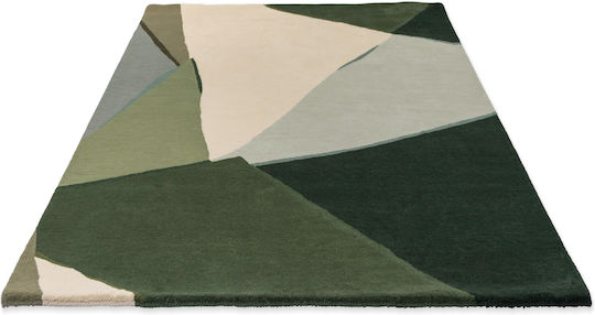 Harlequin Lucrat manual Covor Rectangular Din lână Fern Pistachio