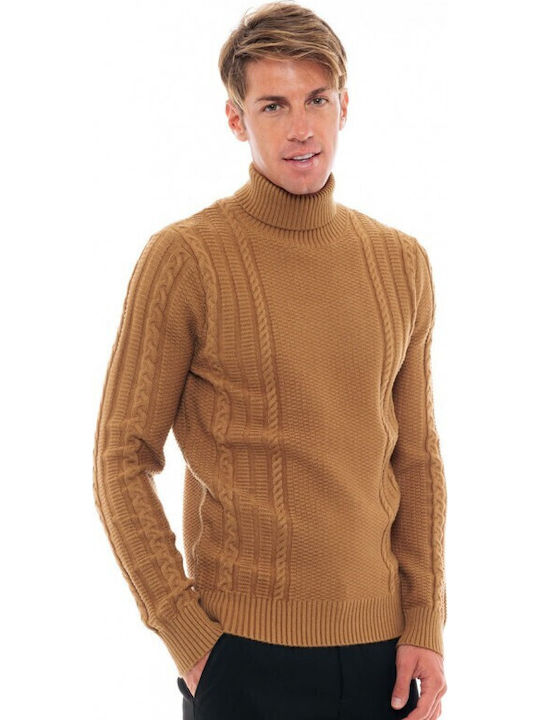 Langarm-Pullover Camel