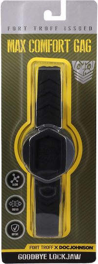 Doc Johnson Max Comfort Gag in Black Color