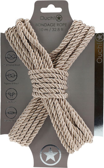 Shots Bondage Bondage Rope in Gold Color