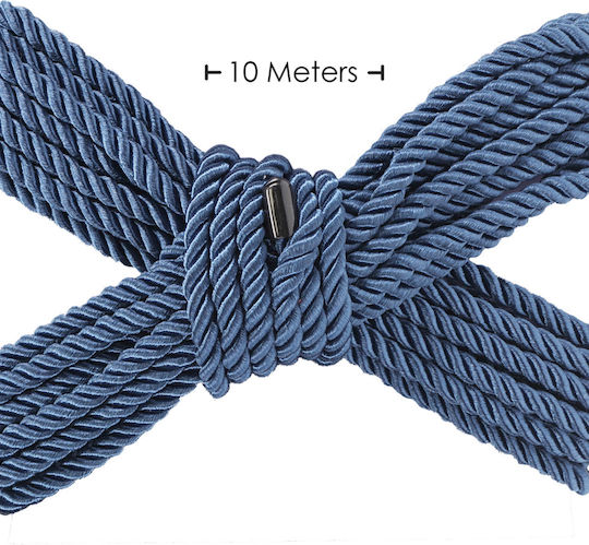 Shots Bondage Bondage Rope in Blue Color