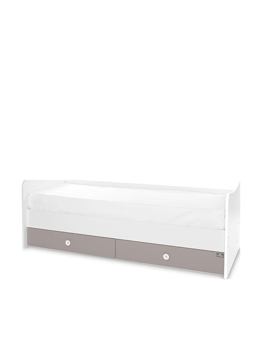 Lorelli Babybett Multifunktional Trend Plus Weiß mit Matratze 70x160cm