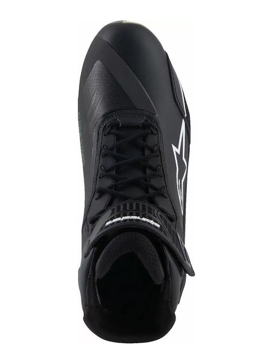 Alpinestars Faster-4 Ανδρικά Μποτάκια Μηχανής Μαύρα